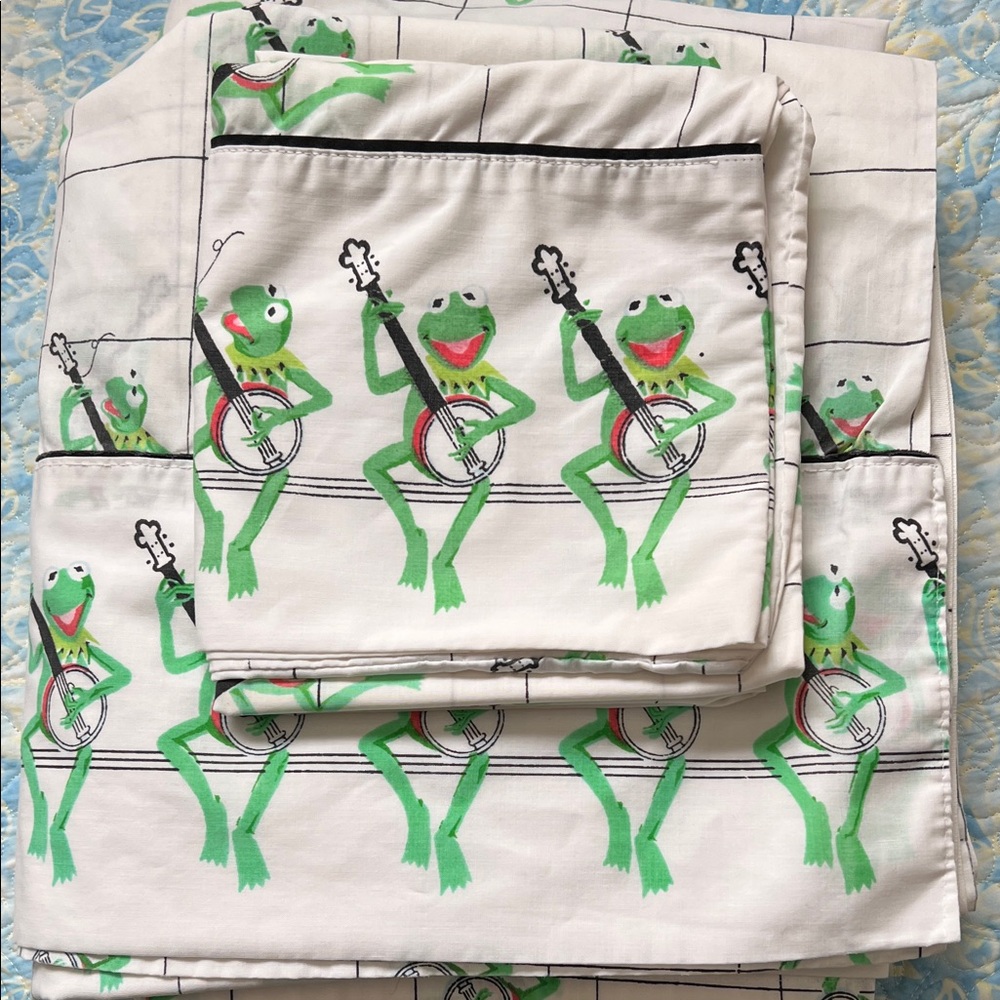 Muppet’s Kermit the Frog Sheet  Set